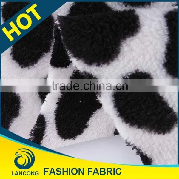 China Supplier Clothing Material Knit fr Fleece Fabric photo-3