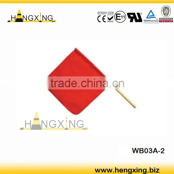 WB03C Outdoor Advertising Fluorescence Color Warning Flag Safety Band photo-3