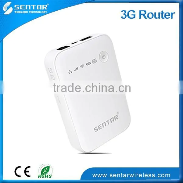 Built-in 5200mAh Li-ion Battery With Power Bank Function 3G Wifi Router photo-3