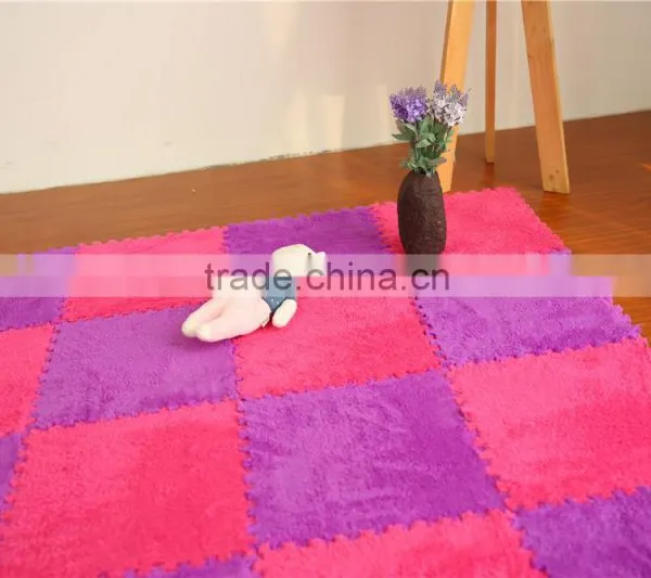 Eco Friendly Eva Foam Puzzle Floor Mat Bedroom Plush Carpets and Rugs photo-3