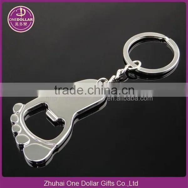 Metal Foot Funny Bottle Opner Key Chains photo-3