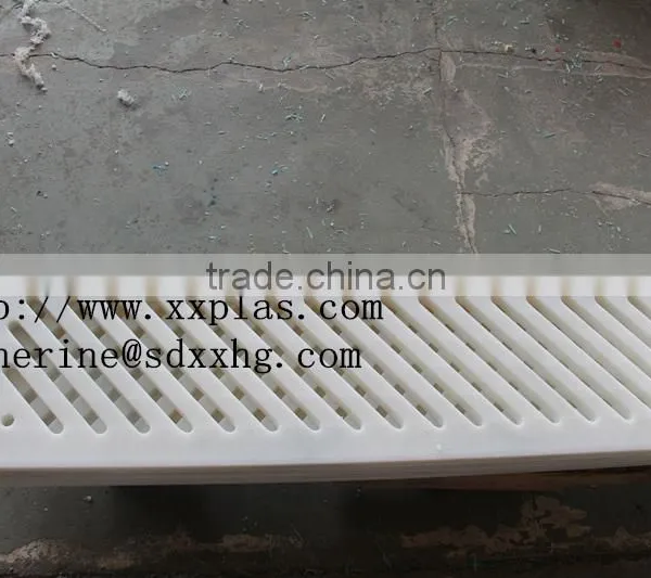 Extremely Smooth Surface Suction Box Cover in UHMW PE Board /suction Board/dewatering Elements photo-5