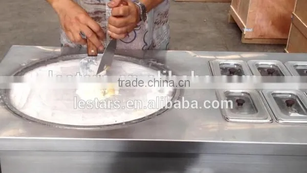 2016 Lestars Miguelitos Multi-functional Flat Pan Frying Ice Pan Machine photo-2