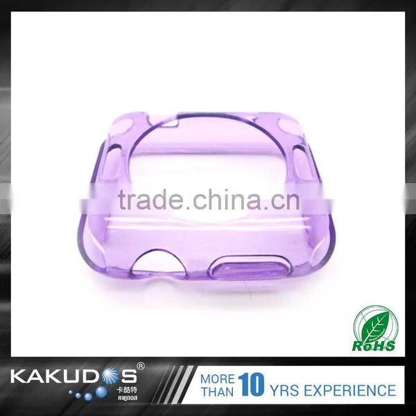 New Replacement Eco-friendly Phone Durable Clear Tpu Case for Apple Watch photo-3
