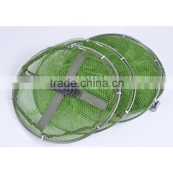 35CM * 2M Fish Net Cage Fishing Tackle Care Creel 5 Layers Collapsible photo-3