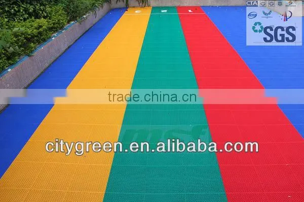 304.8*304.8*15.8mm Various Colors Anti-agging/Anti-slip/Anti-UV Kindergarten Floor Mats photo-5