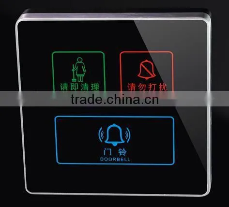 Touch Screen Digital Hotel Electronic Doorplate photo-2