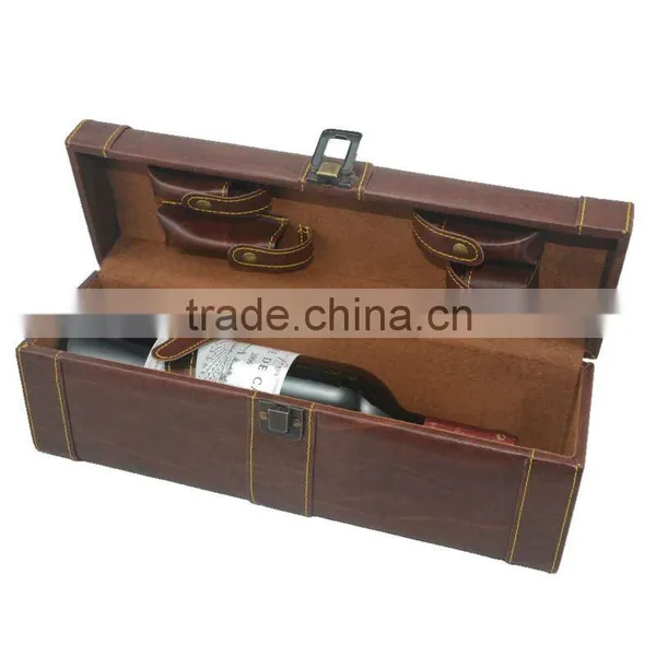 PU Wine Box,wine Box in Leather