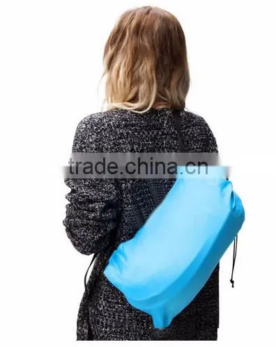 Air Sofa Outdoor Inflatable Lounger Hangout Compression Sleeping Bags Nylon Fabric With Carry Bags With Side Pocket photo-5