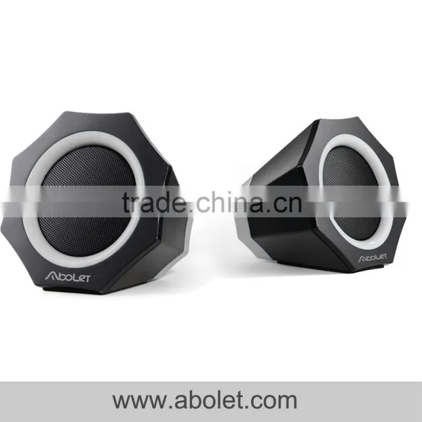 Double Channels Mini Multimedia Fashion Tablet Speaker Mini Mic Function Mini Multimedia Fashion Speaker With Clear Sound