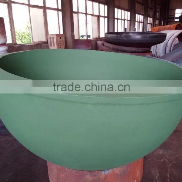 ASME Dish Head Hemispherical Tube End Caps for Fired Steam Boiler photo-4