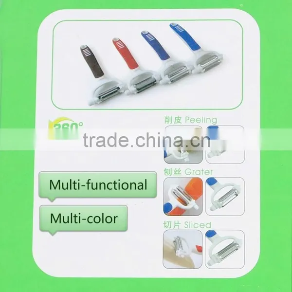 3 in 1 Cookware Stainless Steel Fruit or Vegetable Peeler photo-4