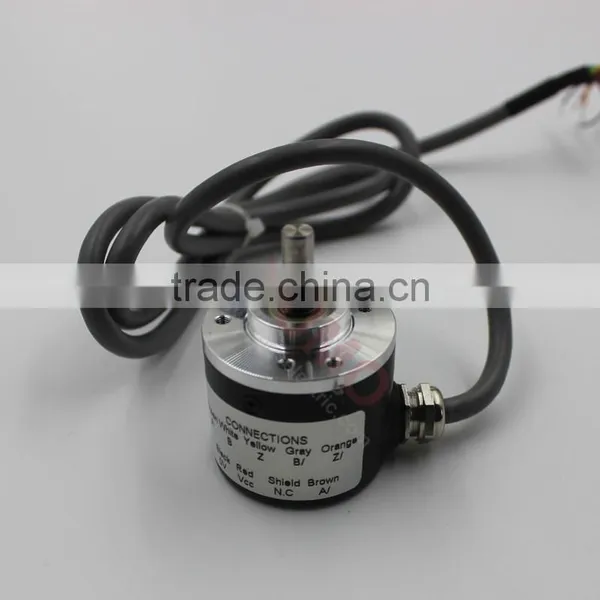 YUMO ISC3806 1024PPR 5V CNC System Solid Shaft Encoder Optical Price Incremental Rotary Encoder photo-2