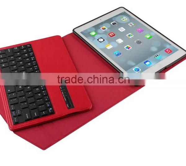 PU Leather Case With Wireless Keyboard for Tablet pc IPad Air-IP205F photo-2