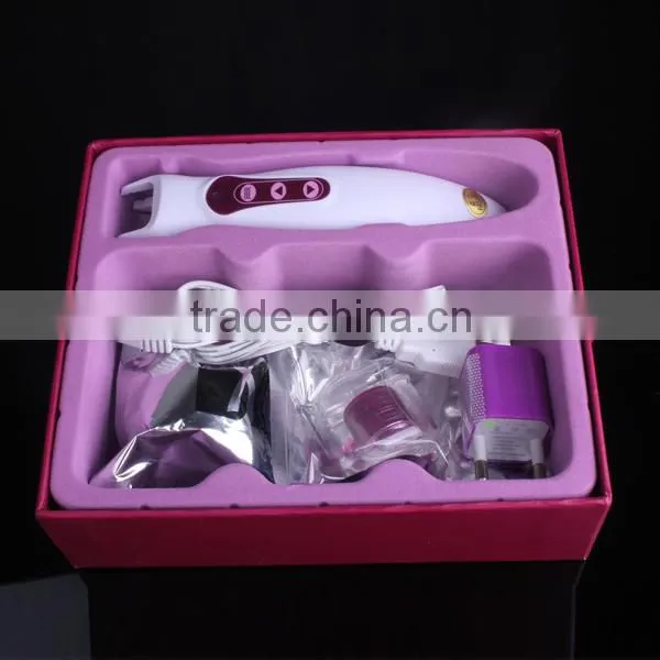 BIO Electric Derma Roller With LED Light Skin Beauty Roller for Wrinkle Remover and Skin Rejuvenation photo-5