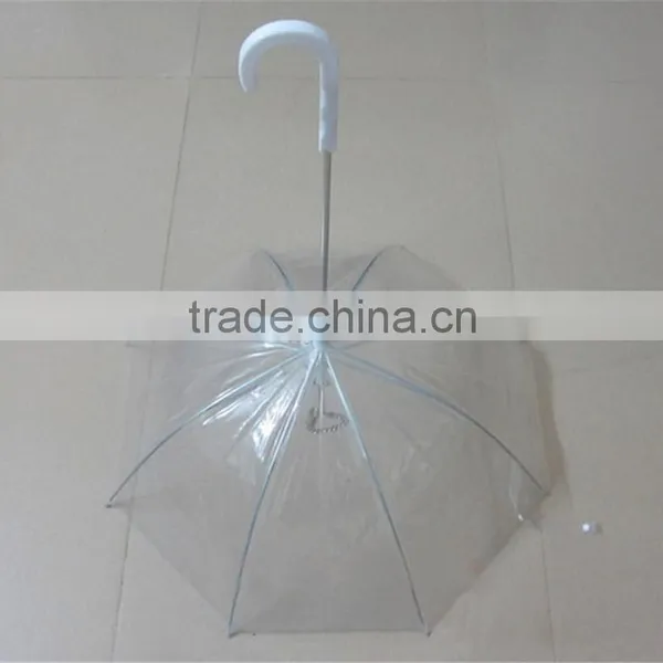 2017 High Quality Promotional Transparent Pet Dog Umbrella photo-3