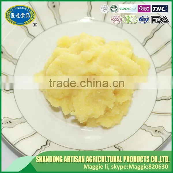 Frozen Ginger Paste Sale With Good Quality From Chinese Factory