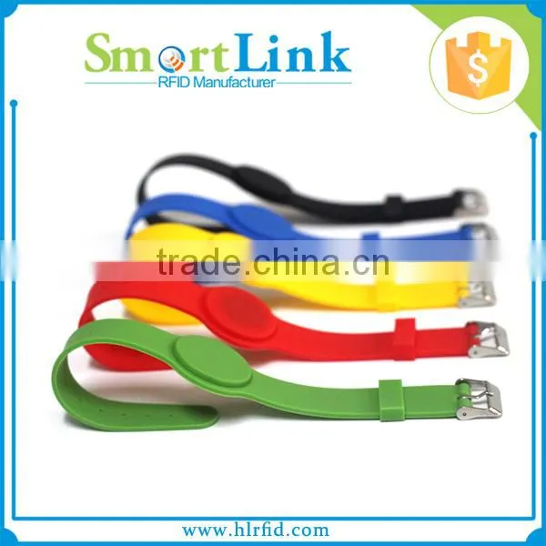 Premium Waterproof Silicone Rfid Bracelet/watch Wristband/NFC Wristband