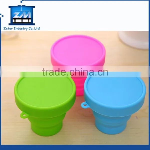 Plastic Injecton Molding for Silicone Travel Collapsible Cup photo-3
