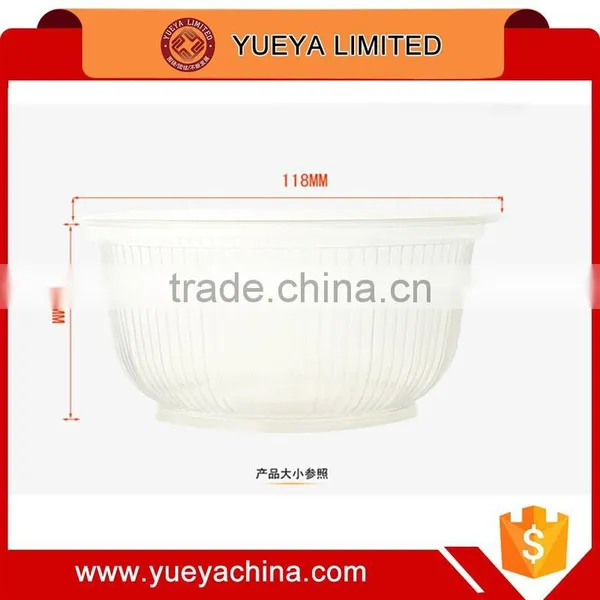 Transparent Plastic One off Bowl Box Food Take Out Packing Box 360ML photo-3