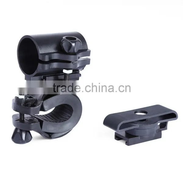 Bicycle Frame Flashlight Clip Separable Light Bracket 360 Degree Rotation Bike Accessories Bike Flashlight Clip photo-3