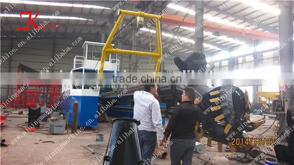 Economize ,efficient and Low Consumption Hydraulic Cutter Suction Dredger KDCSD260 photo-6