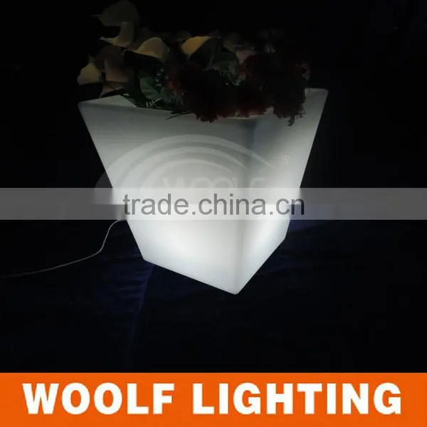 Wholesale Plastic Party Decoration Led Flower Pots photo-4