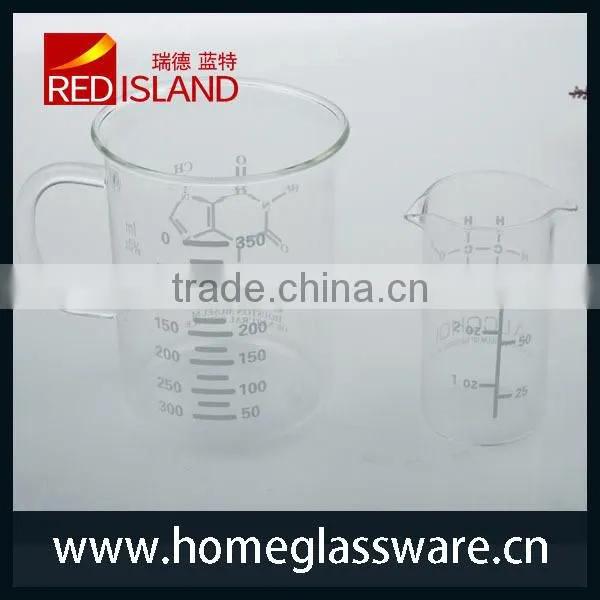 Borosilicate Glass Mug Beaker With Handle /Lab Glassware/Lab Consumable