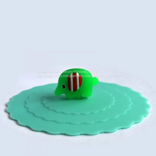 FDA Coffee Mug Cover Silicone Plastic Lid photo-4