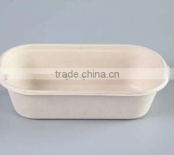 Biodegradable 1000ml Sugarcane Food Container With Separate Lid photo-3