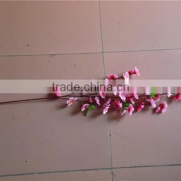Fire Proof Artificial Mini Peach Blossom Tree Potted Plant for Festival Decoration Factory Direct LGH15-04 photo-5