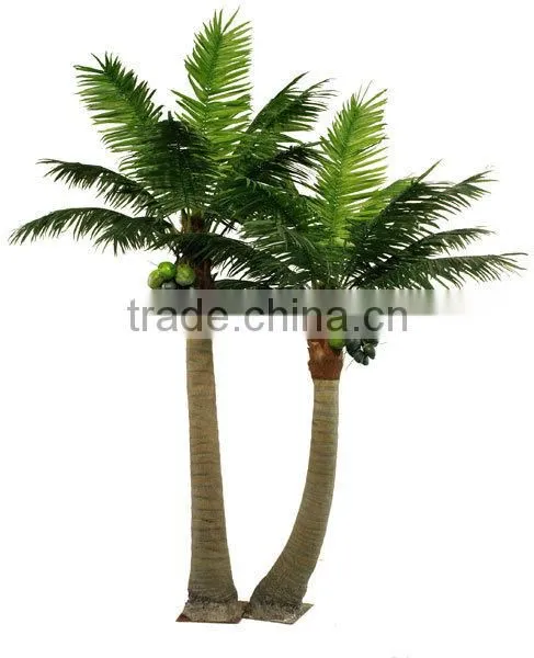 Artificial Decorative Painting Palm Tree Bark photo-4
