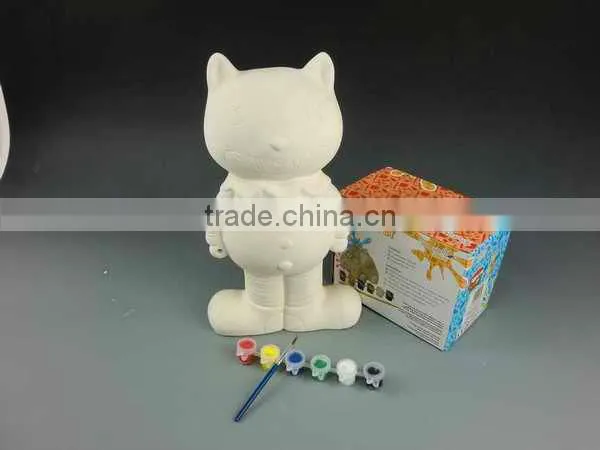 DIY Pottery Fish Coin Bank-diy Ceramic Christmas Decorations -paint it Yourself Halloween Gifts photo-4