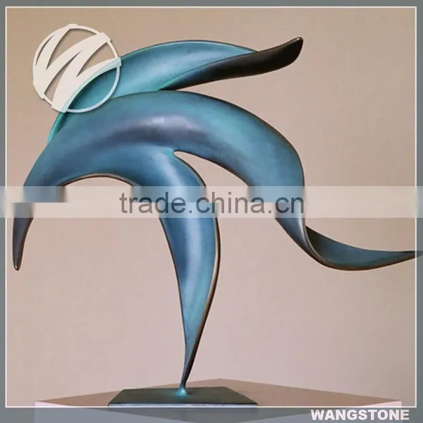 High Quality Modern Bronze Sculpture/modern Abstract Sculpture/metal Arts Crafts photo-2