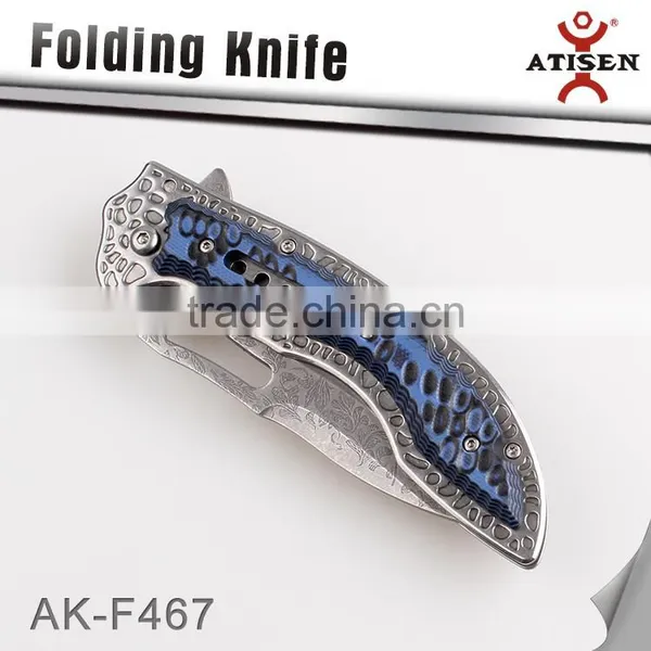 Camping Folding Knife G10 Handle 3Cr13 Blade Outdoor Survival EDC Tools photo-2