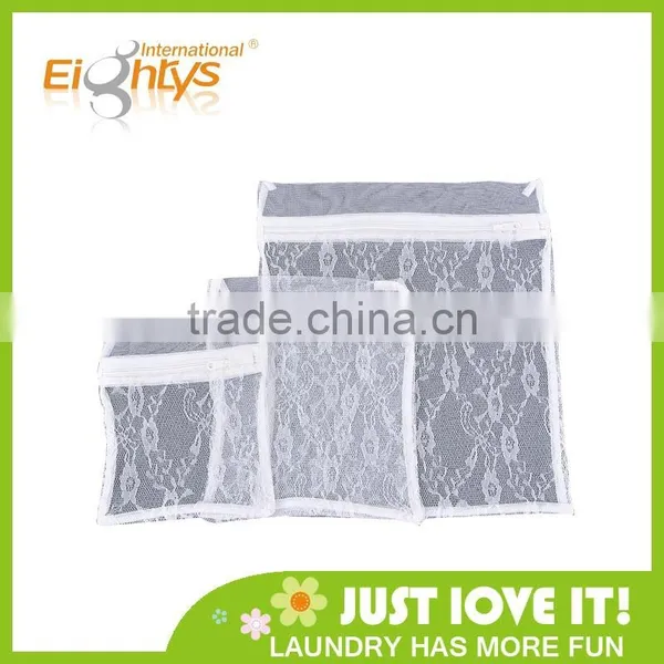 Cheap 100%polyester Mesh Laundry Bag / Laundry Washing Bag for Home
