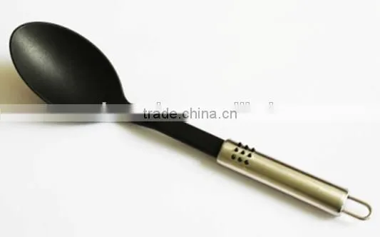 2016 Hot Sell Nylon Cooking Utensil With Stainless Steel Handle photo-2