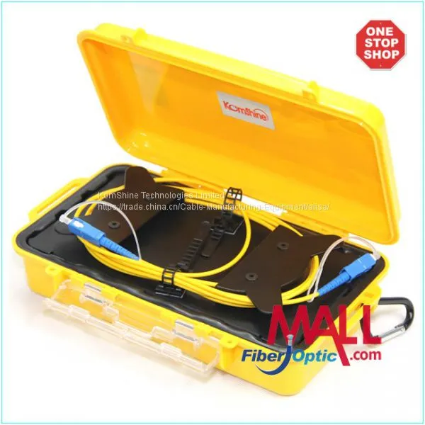 OTDR Launch Cable Box Fiber Ring 1km SM OTDR Dead Zone Eliminator Pulse Suppressor photo-3