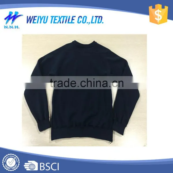 Wholesale Custom Leather Mens Plain Long Sleeve t Shirt photo-2