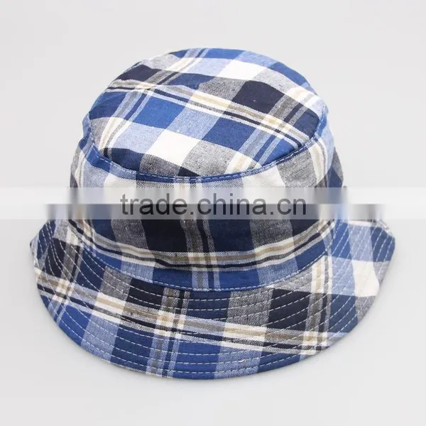 Various of High Quality Europestyle Checked Bucket Hat photo-5