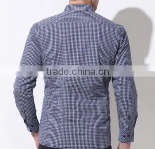 Long Sleeve Stripes Formal Business Mens Dress Shirt In Bulk photo-2