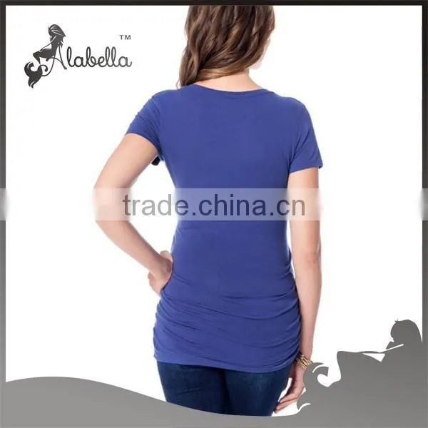 Wholesale 100% Cotton Maternity Tops photo-2