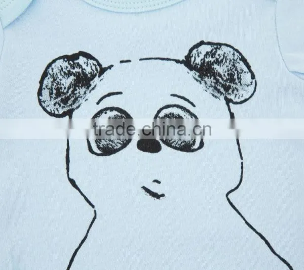 Top Sale Infant Clothes Short Sleeve Cute Animal Baby Rompers For Boy photo-4