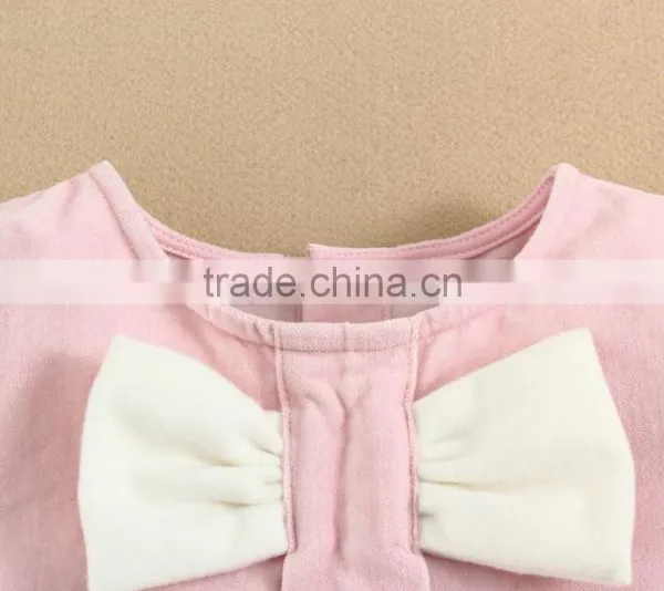 PINK Child Clothes Kids Clothing Summer 100%Cotton Children Dress Kids Dress Girls photo-2
