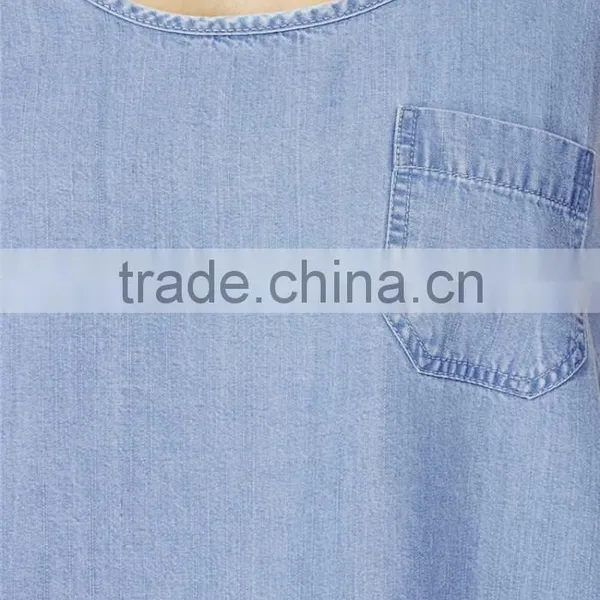 Fashion Good Quality Tencel Shell Women's t Back Tank Top photo-3
