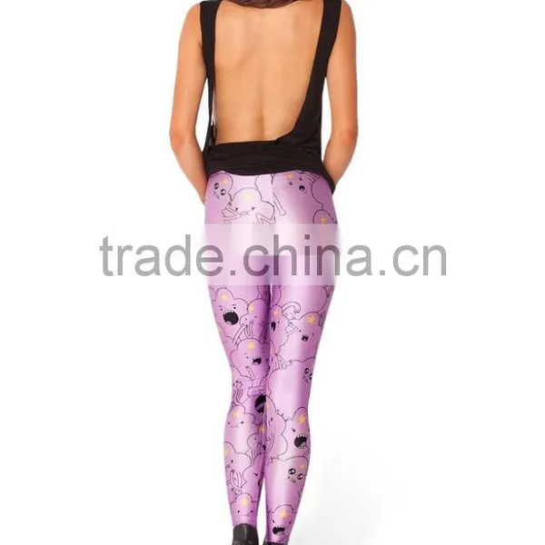 Factory Price Sexy Tight Leggings for Women Wholesale Cartoon Leggings Printed photo-2