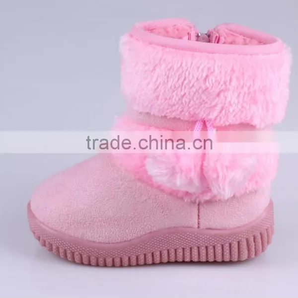 Zm40333b Factory Price Girls Snow Jogging Shoes Fashion Childern Winter Boots photo-2