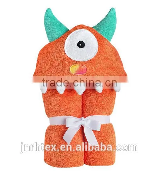 Custom Animal Design Baby Hooded Towel Poncho photo-4