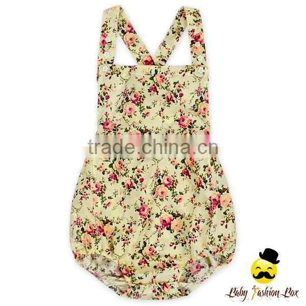 HYB178 Yihong Fancy Printed Baby Soft Cotton Romper Latest Punjabi Suits Design For Girls photo-6