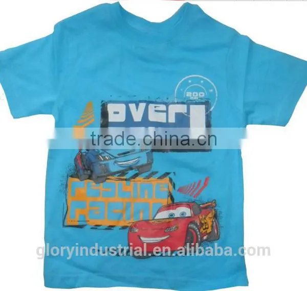 Boys New Design Custom Tshirt Cars-PLEX Printing photo-2